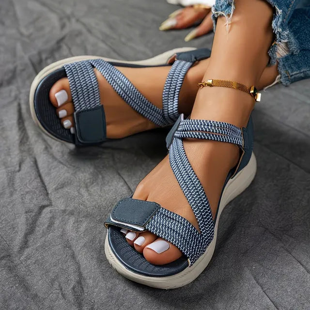 🔥2026 Summer Best Seller — Last Day Sale 50% OFF!🔥Women's Soft-Sole Orthopedic Sandals | Ultra-Comfortable Open-Toe Design