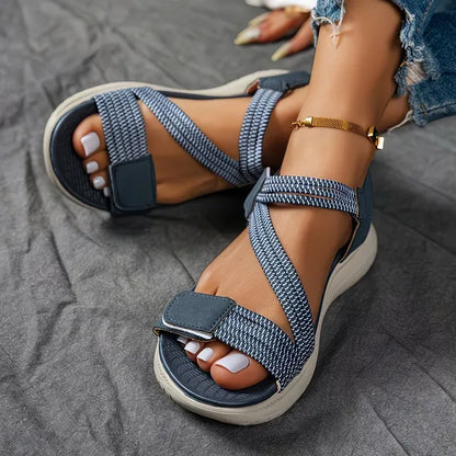 🔥2026 Summer Best Seller — Last Day Sale 50% OFF!🔥Women's Soft-Sole Orthopedic Sandals | Ultra-Comfortable Open-Toe Design